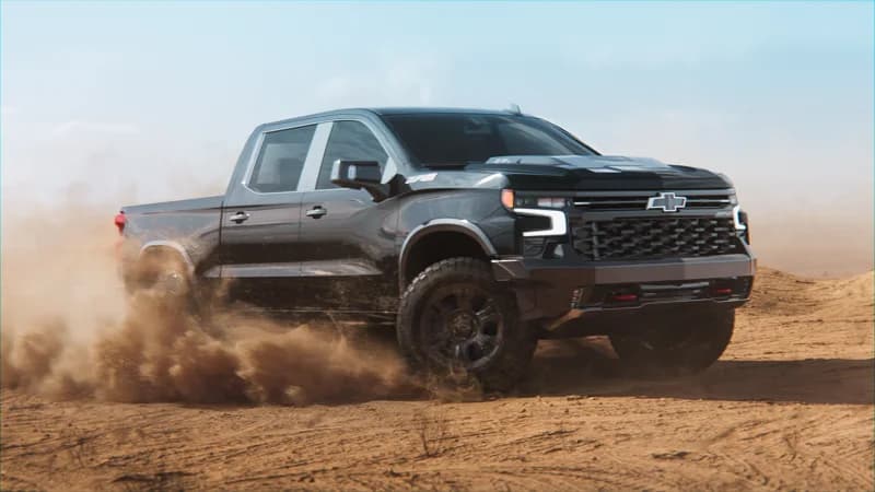 Silverado. In its element.