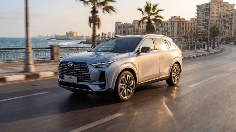 GAC GS4 Max · Coastal drive