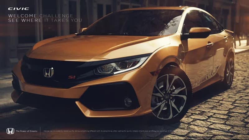 Honda Civic · Warm city light
