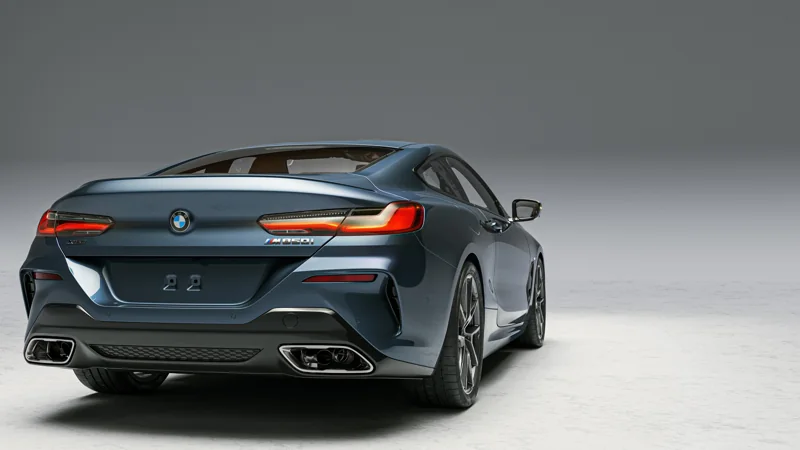 BMW · Studio rear three-quarter