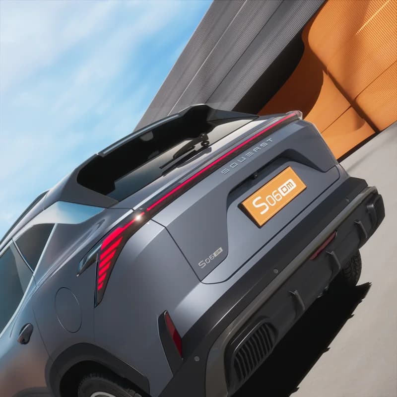 SOUEAST S06 DM · Rear detail