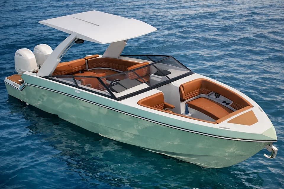 Bowfin front three-quarter view showing the open cockpit