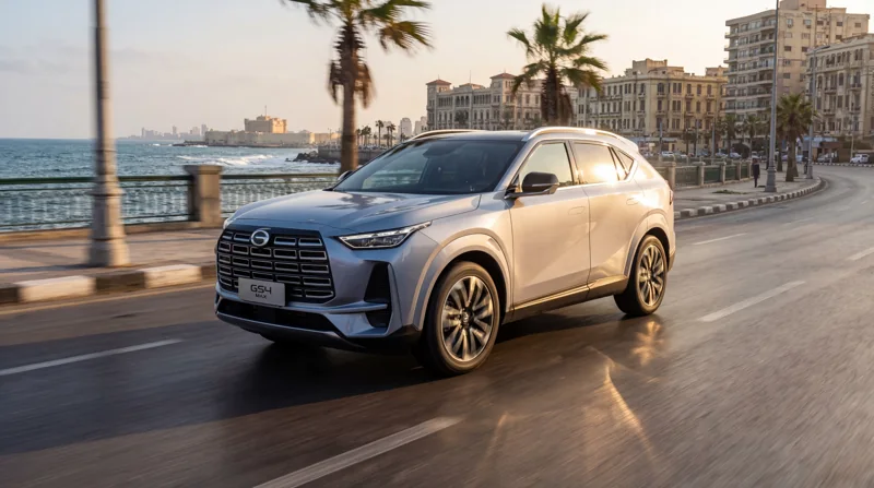 GAC GS4 Max · Coastal drive