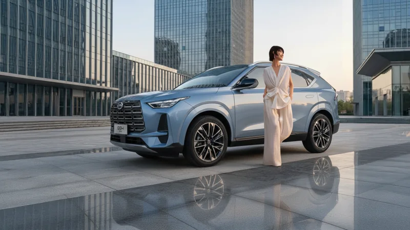 GAC GS4 Max · Urban arrival