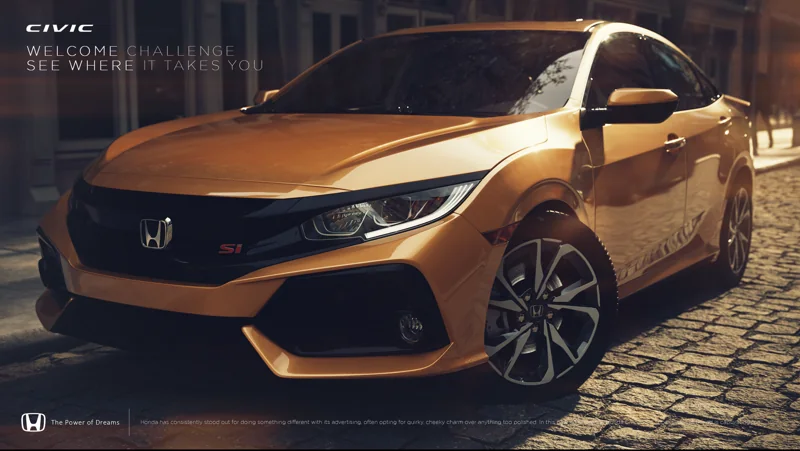 Honda Civic · Warm city light