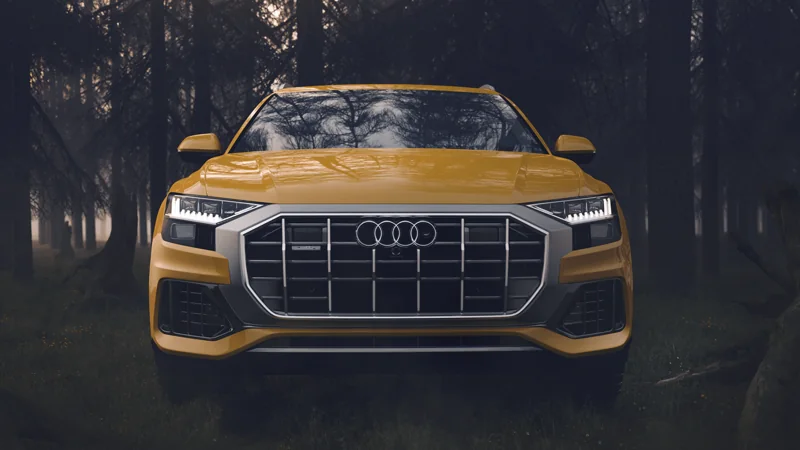 Audi Q8 · Forest lighting